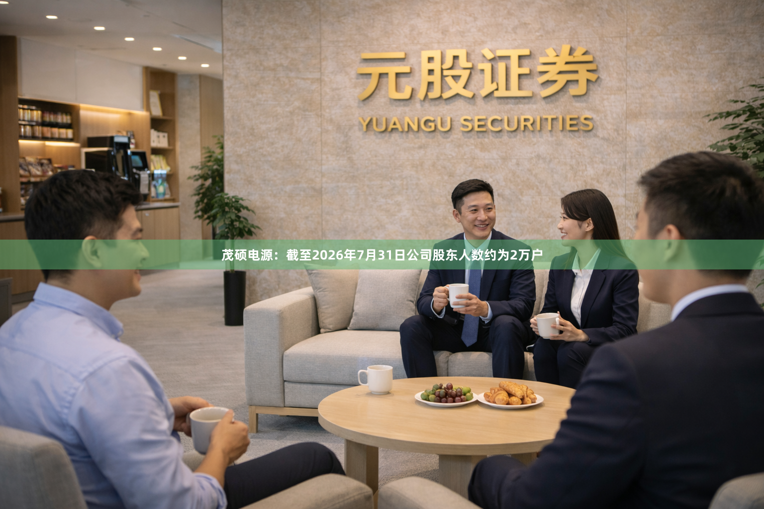 茂硕电源：截至2026年7月31日公司股东人数约为2万户